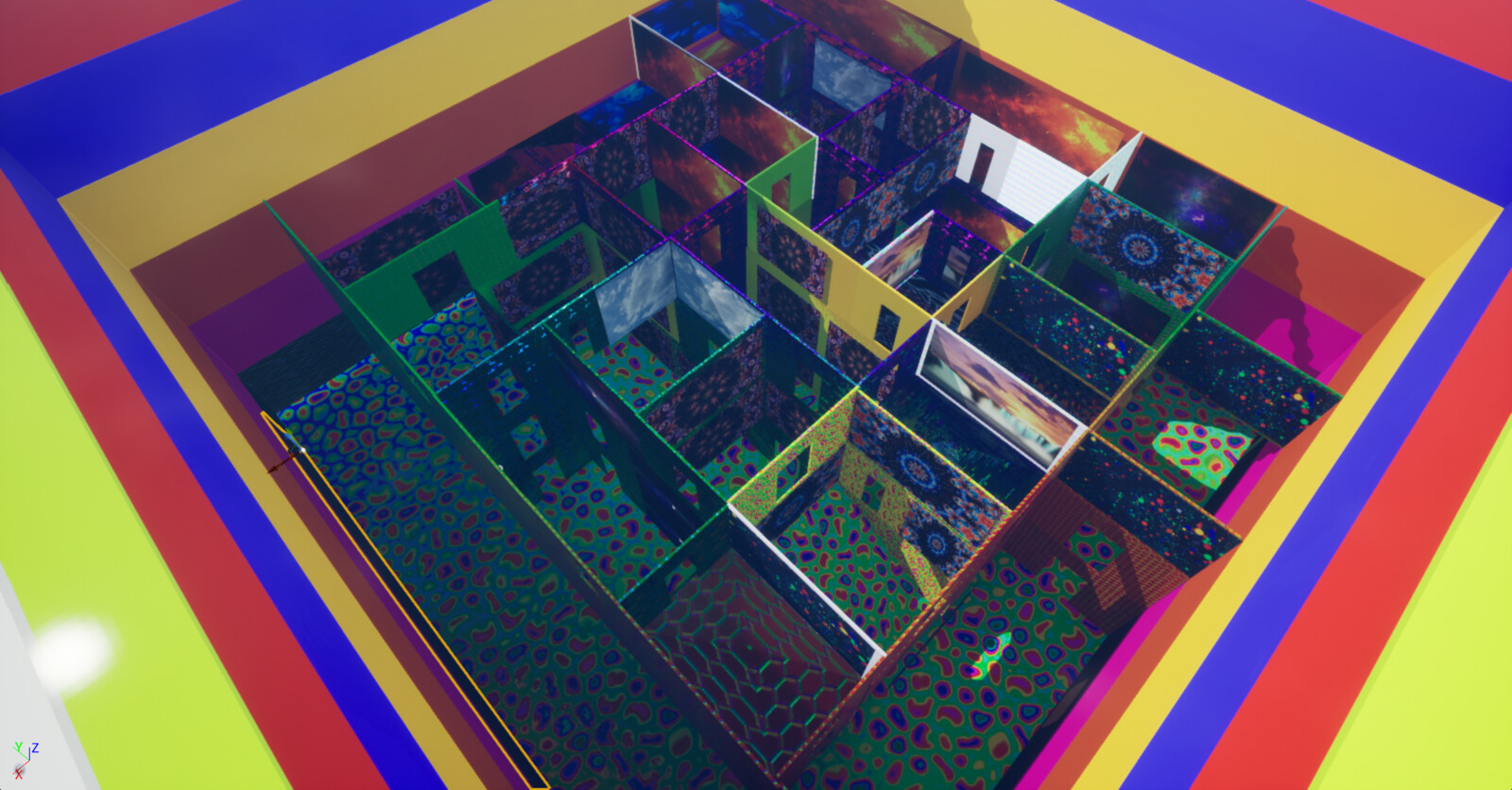 Burning Man Maze Daze (Future NFT Gallery Maze)