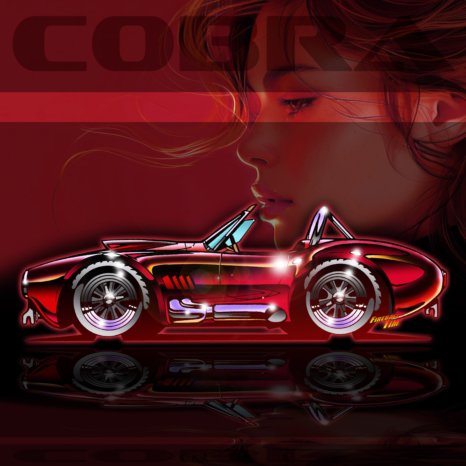 AC Cobra Art by Fireball Tim