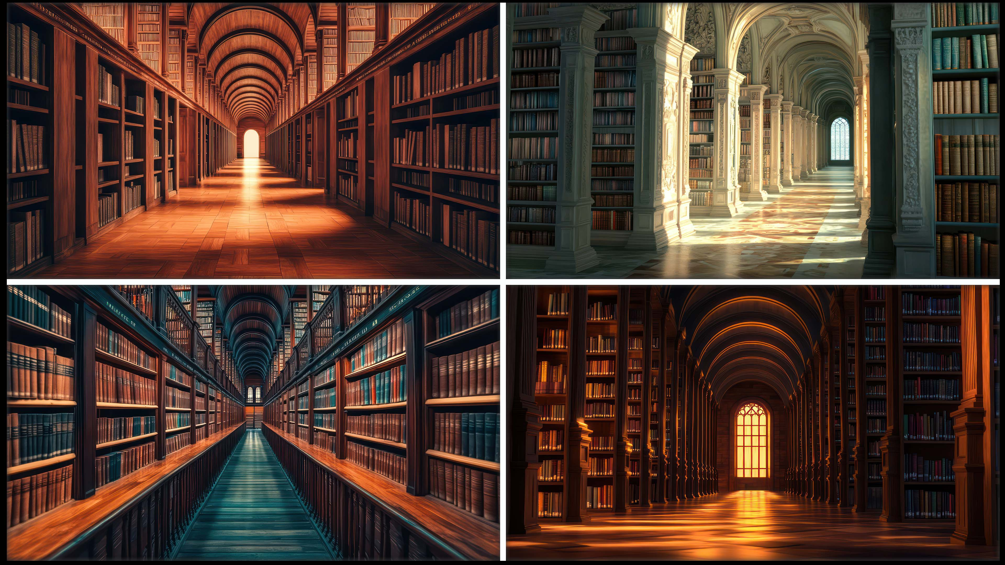 Ferial Concept - 🔹260 Endless Library - Fantasy Concept Reference Image ...