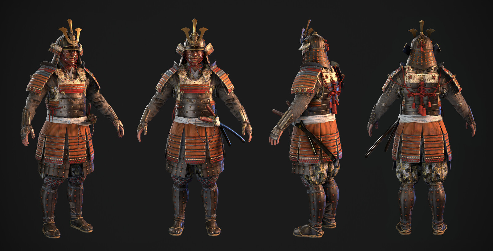 Real time Render of the in game model