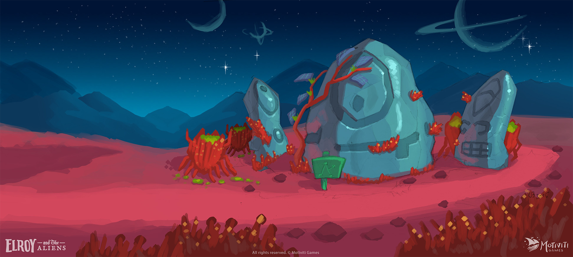 This concept captured the soul of this planet and kinda build from here. 