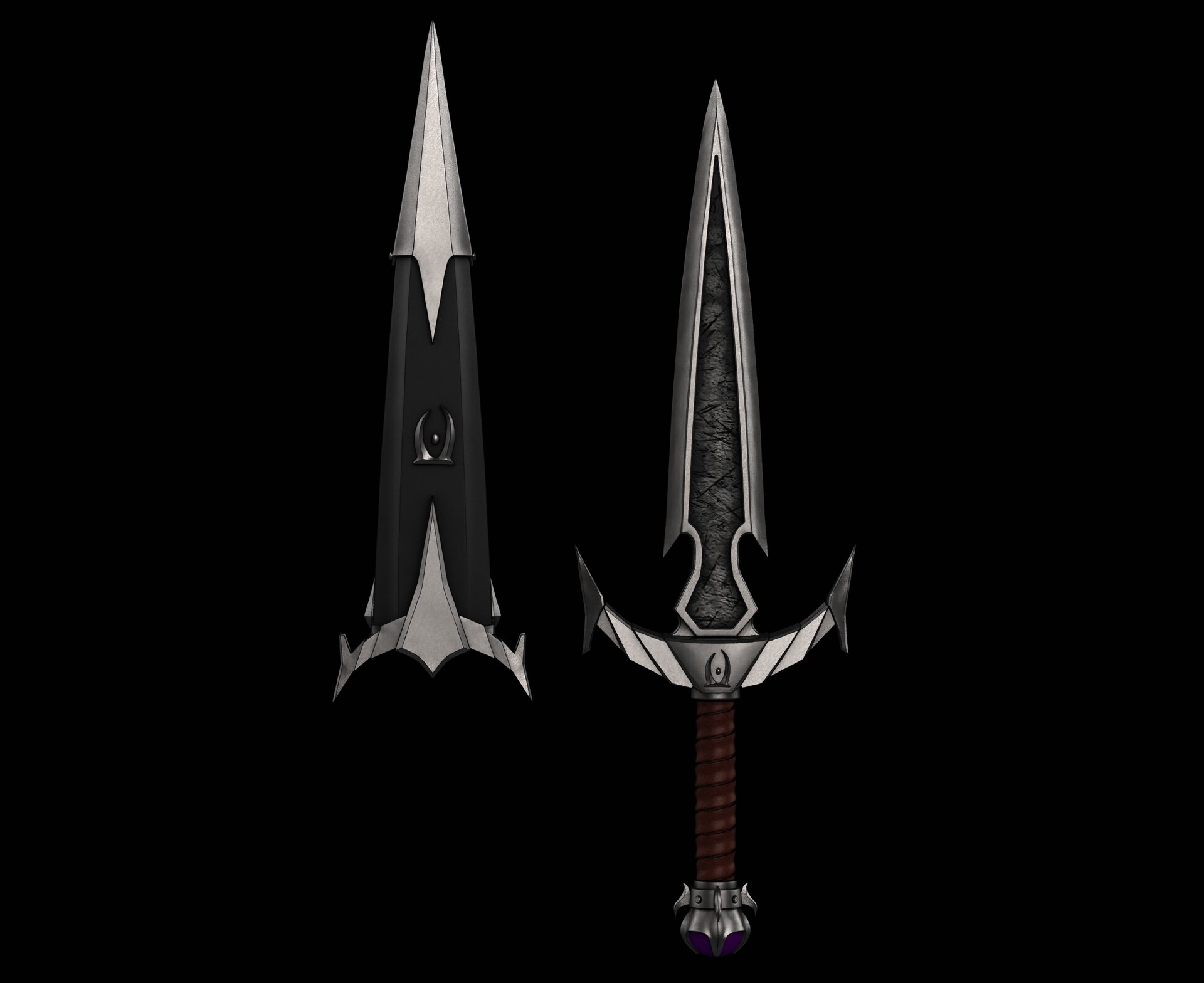 ArtStation - Mehrunes' Razor - Prop for Cosplay