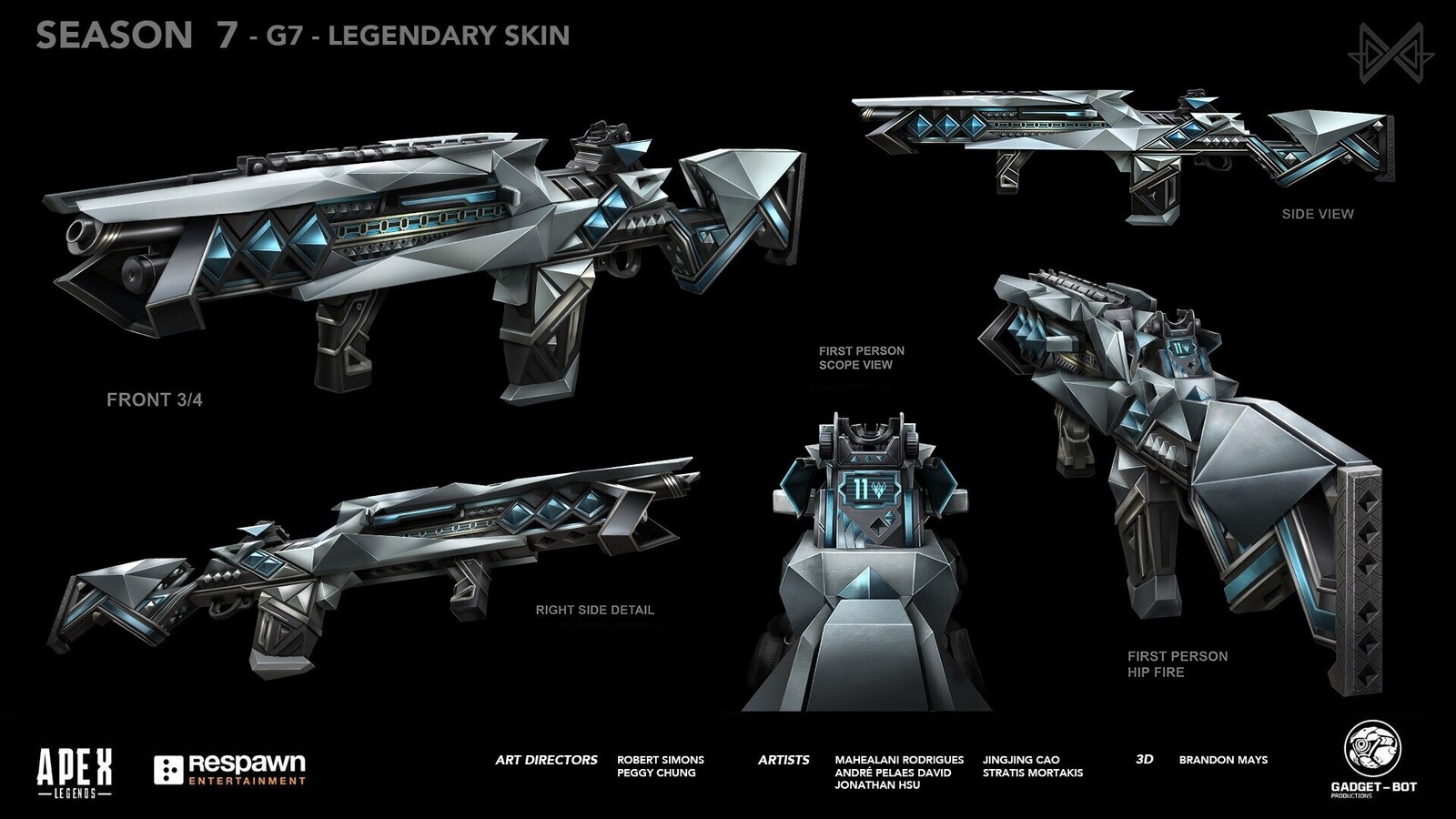 Apex Legends - Weapon Skin Design
