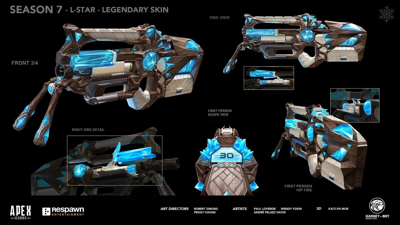 Apex Legends - Weapon Skin Design