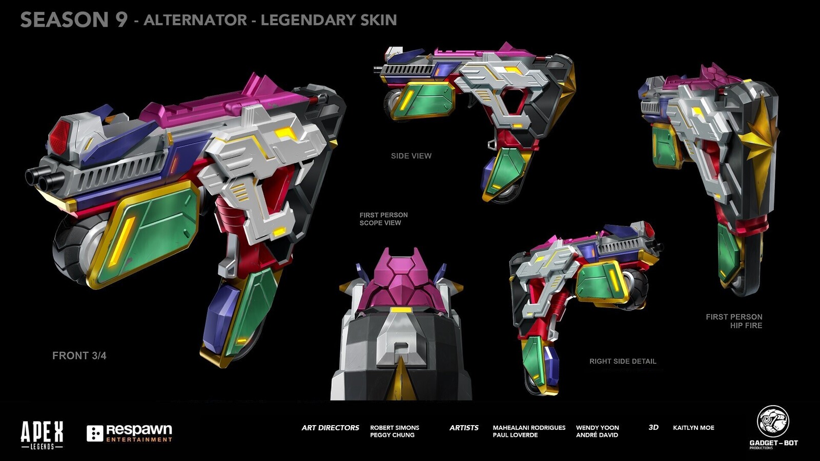 Apex Legends - Weapon Skin Design