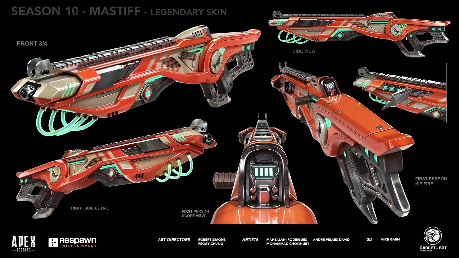 Apex Legends - Weapon Skin Design