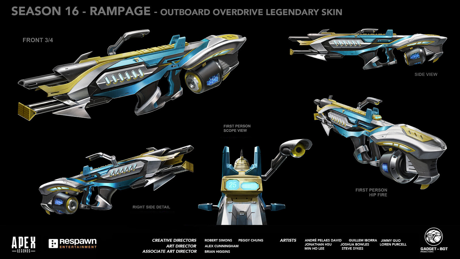 Apex Legends - Weapon Skin Design