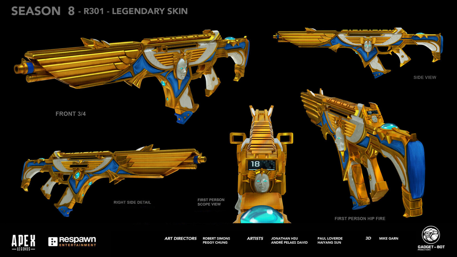 Apex Legends - Weapon Skin Design