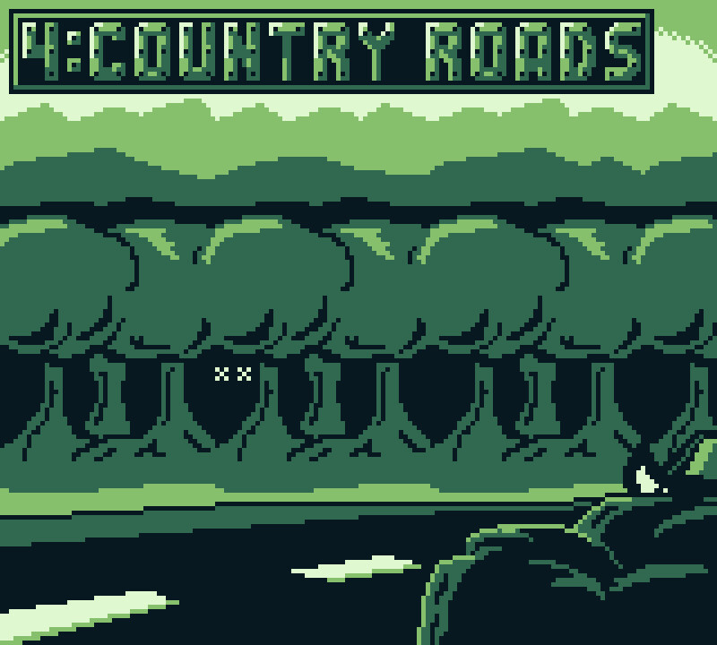 Country Roads Title Card