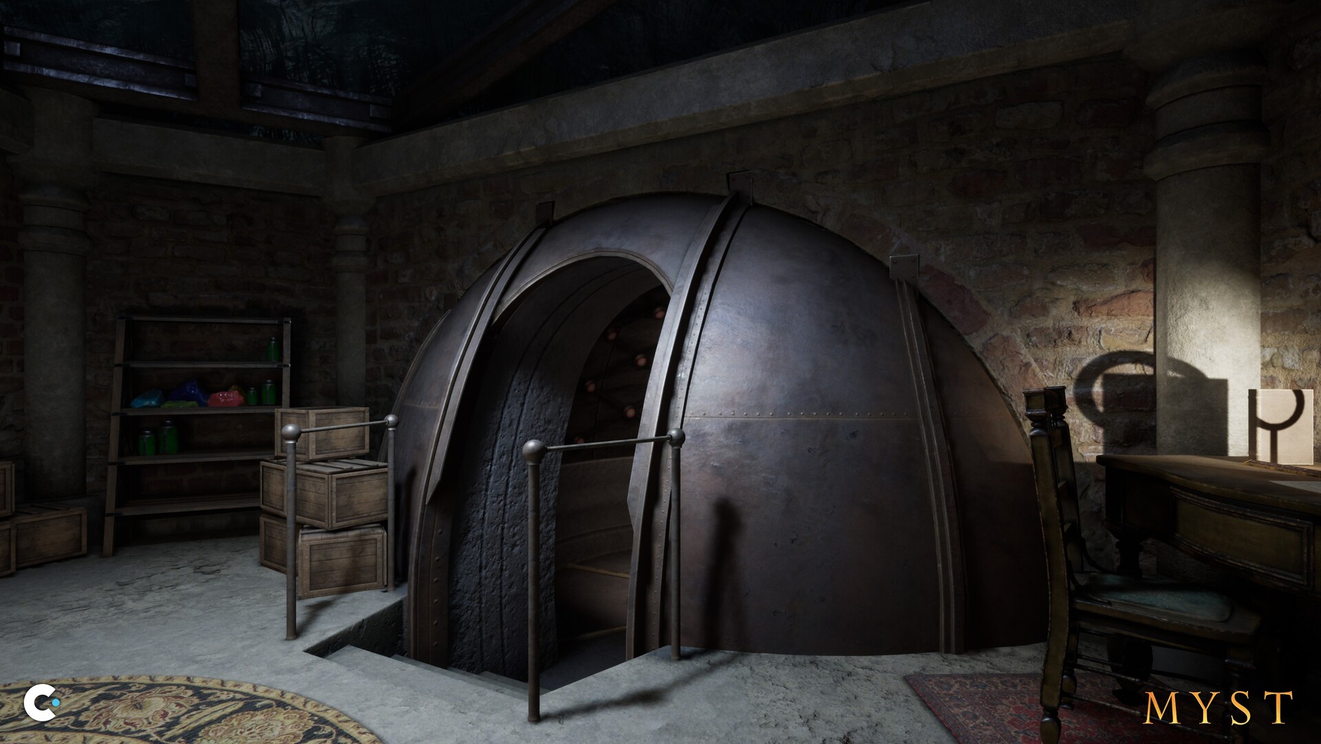 Rafael Rodriguez Portfolio - MYST - Rime - Atrus Laboratory