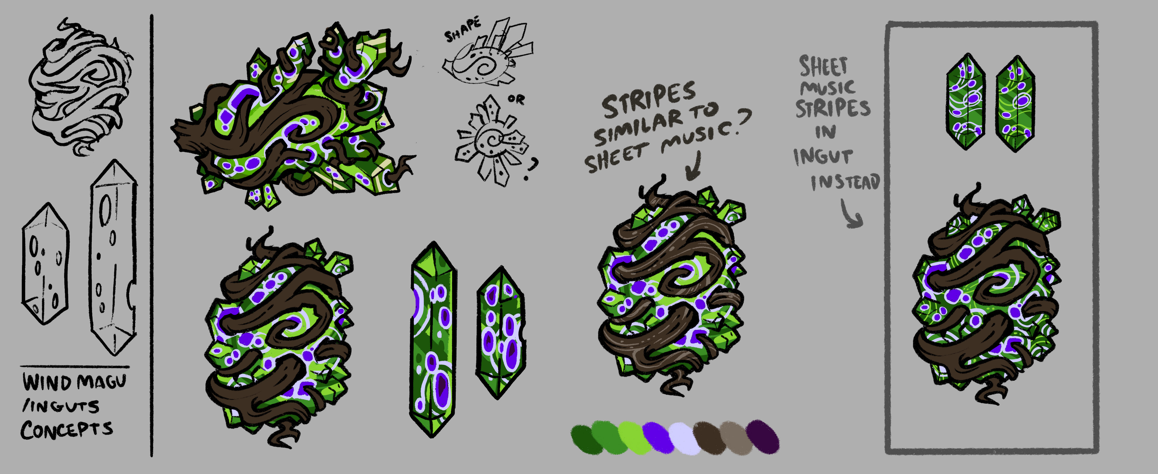 Wind Magu original concepts - 2/3