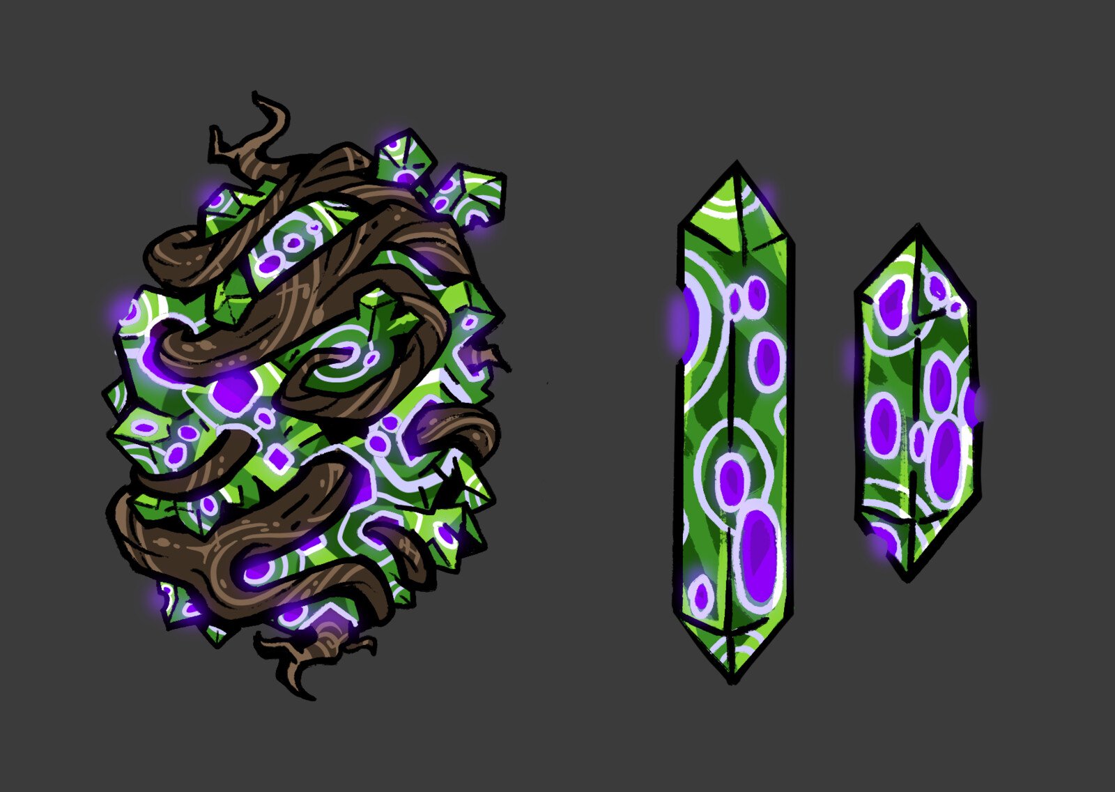 Wind Magu- Ingot &amp; Refined - Final Concept Sketches