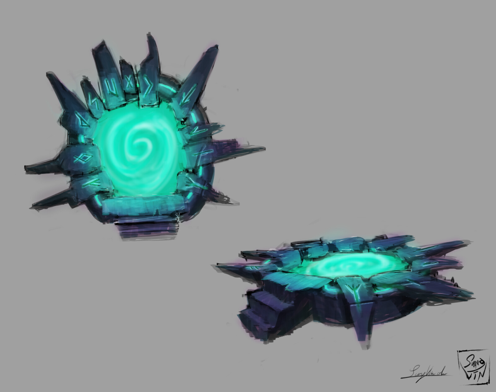 Portal Conceptual Sketch