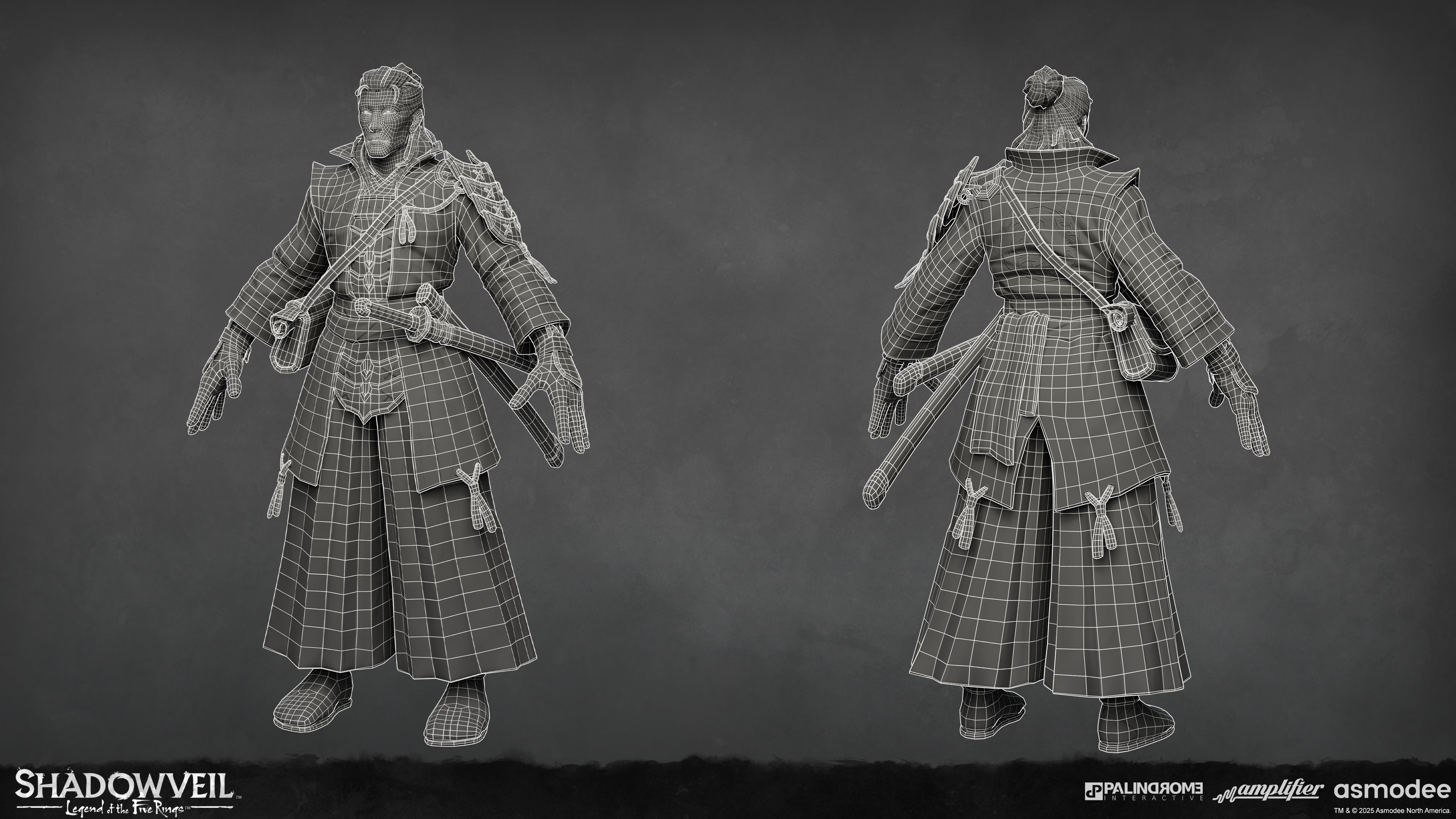 Hida Sukune Wireframe