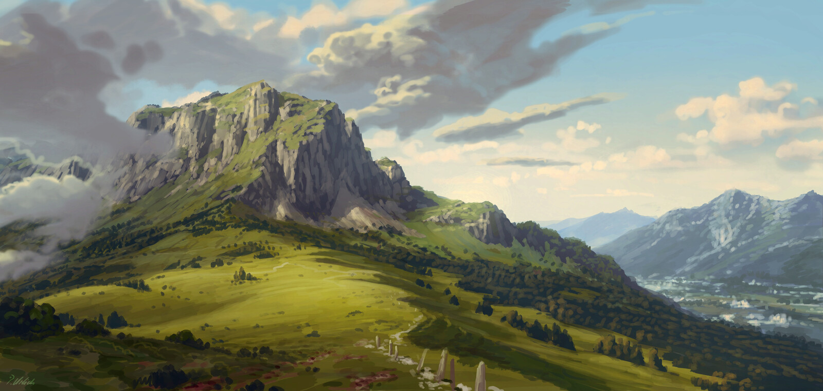 Mountain ridge