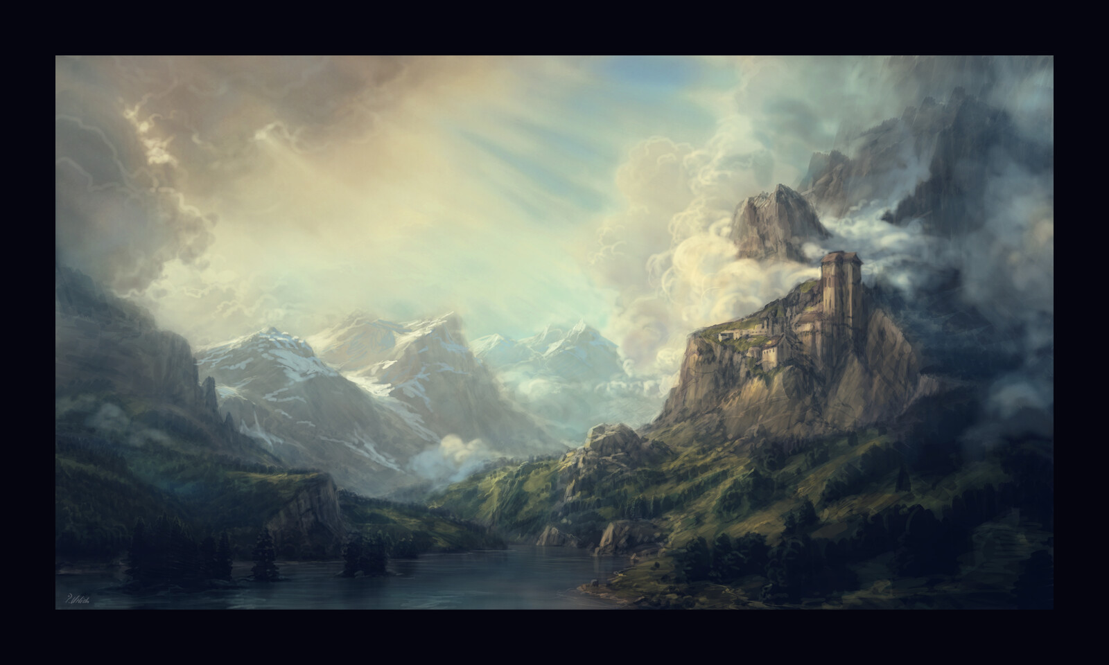 Mountain valley