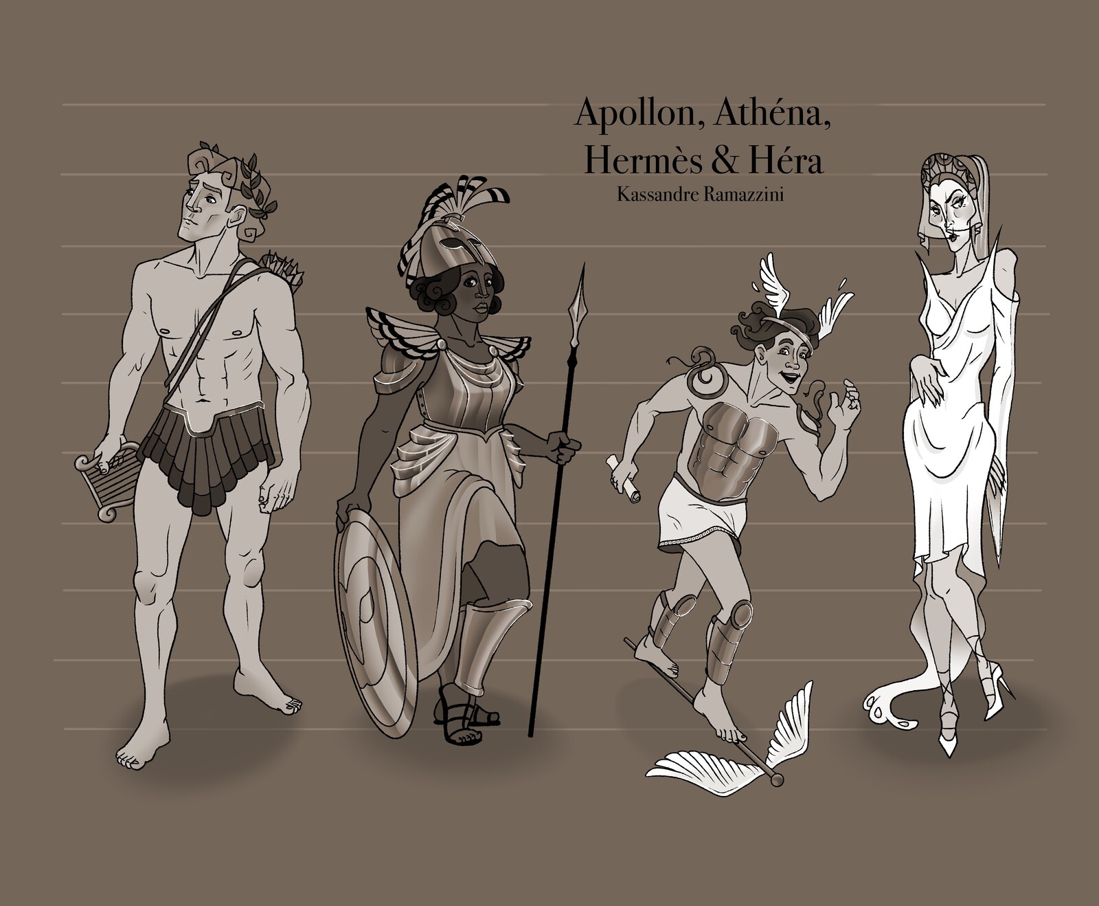 Dieux grecs / Greek Gods