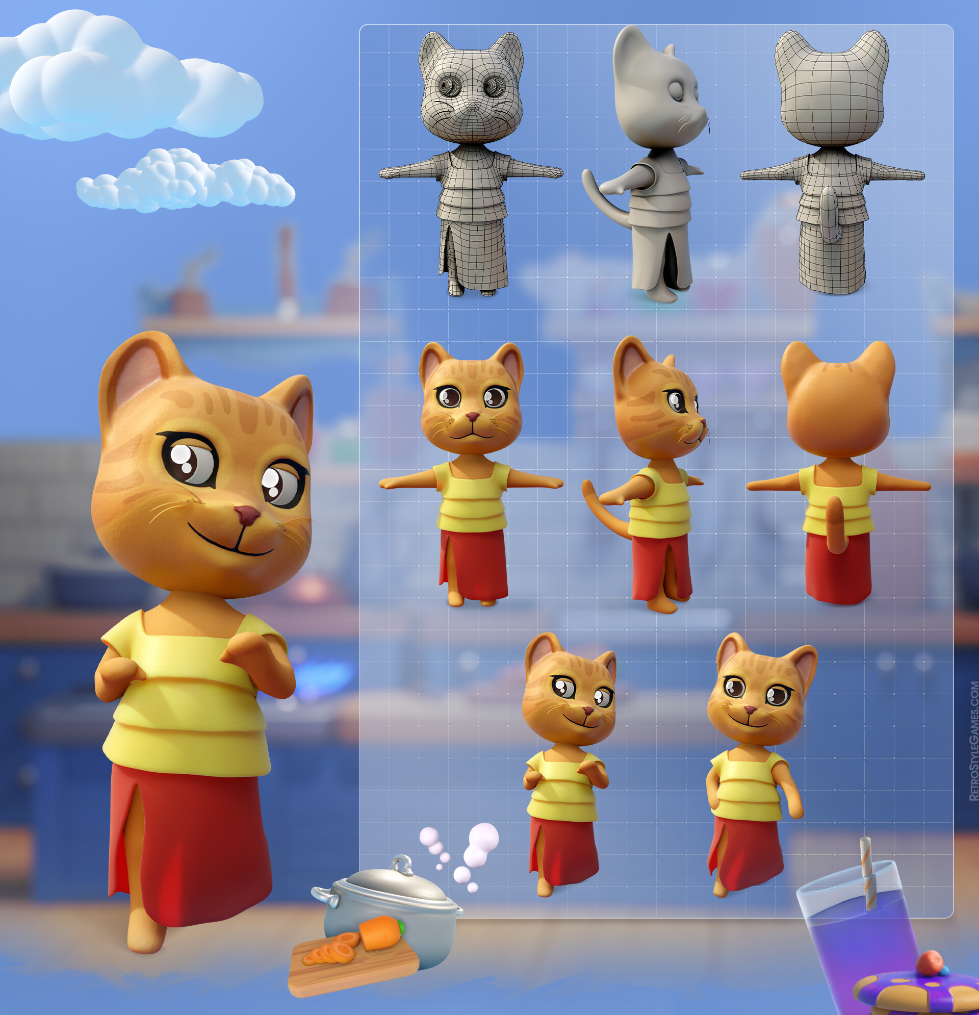 ArtStation - CGI Trailer and 3D Characters | Cosmocadia