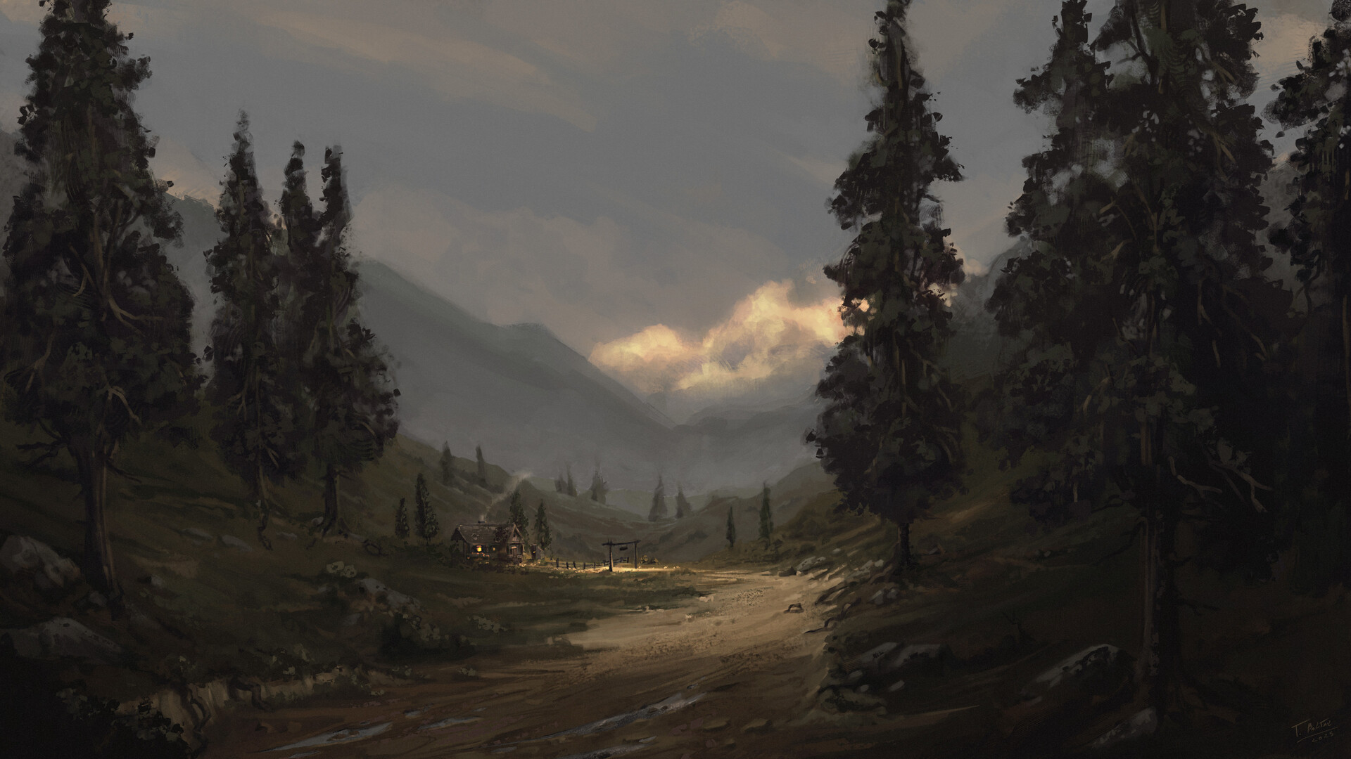 Baroque landscape