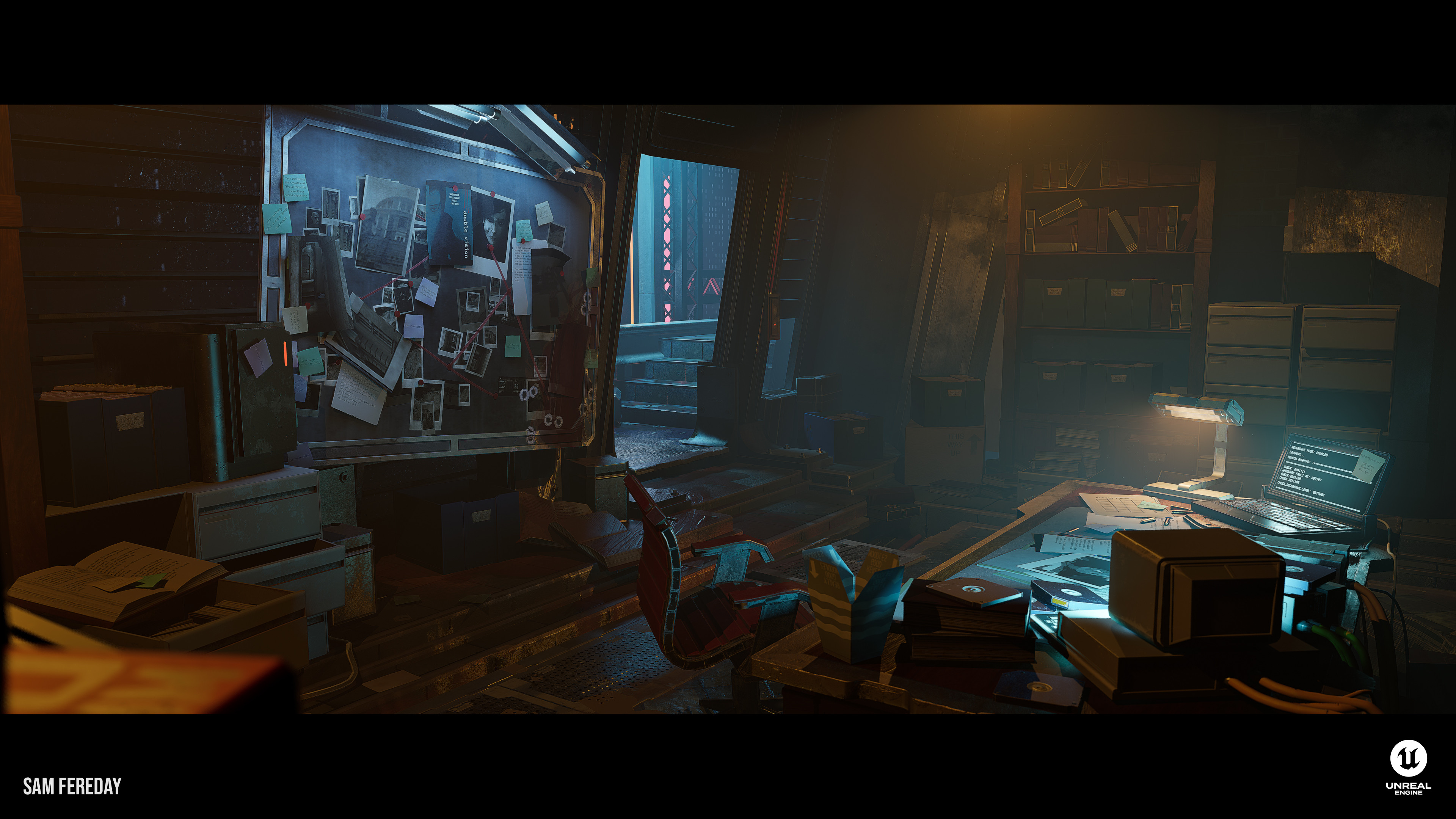 And a slightly different angle from the other side to showcase other more subtle parts of the scene such as the area in the background.