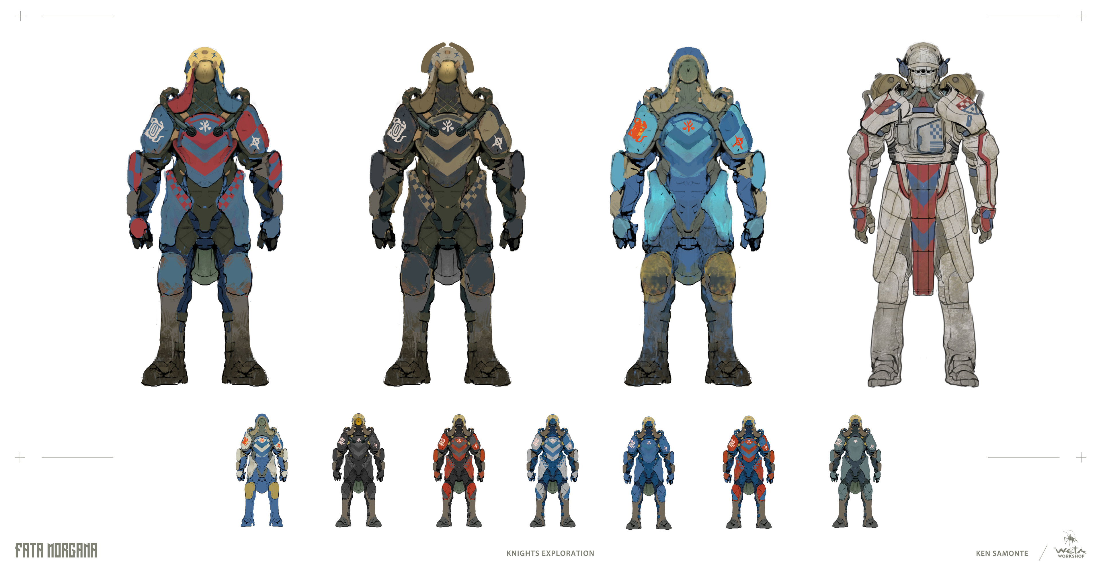 Knight Armour Exploration
Artist: Ken Samonte