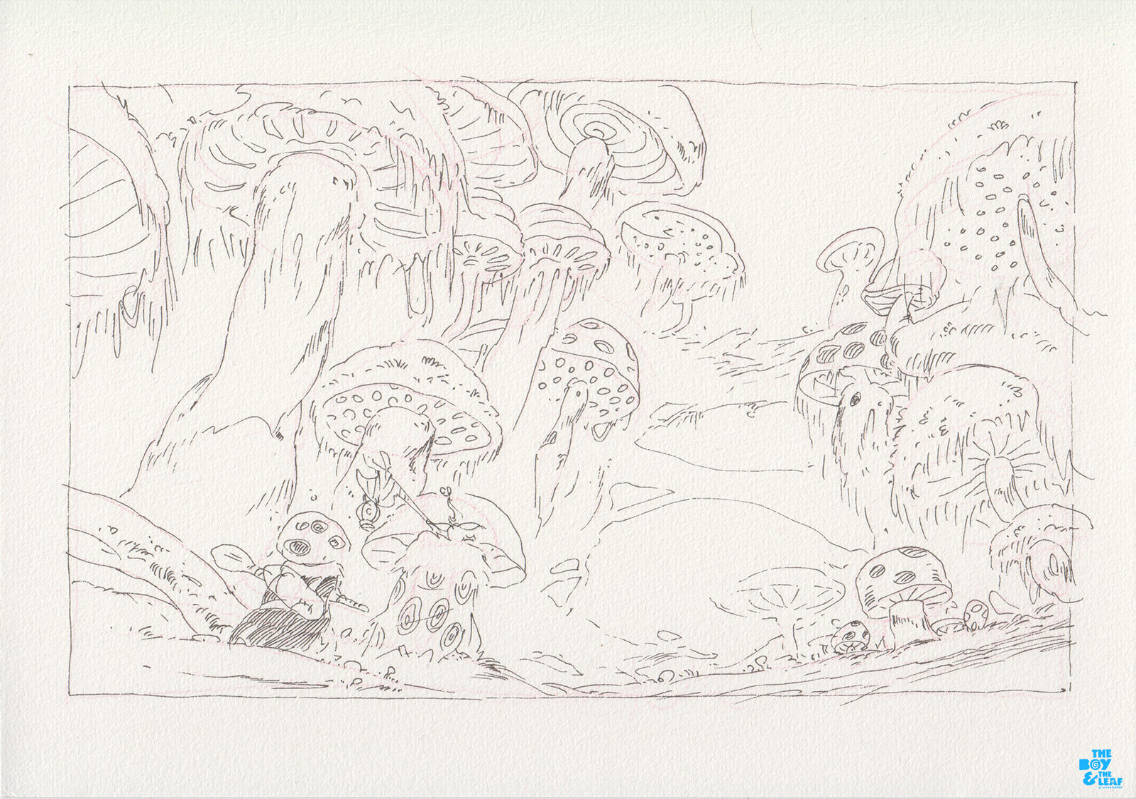 The Boy &amp; The Leaf: Layout Drawings