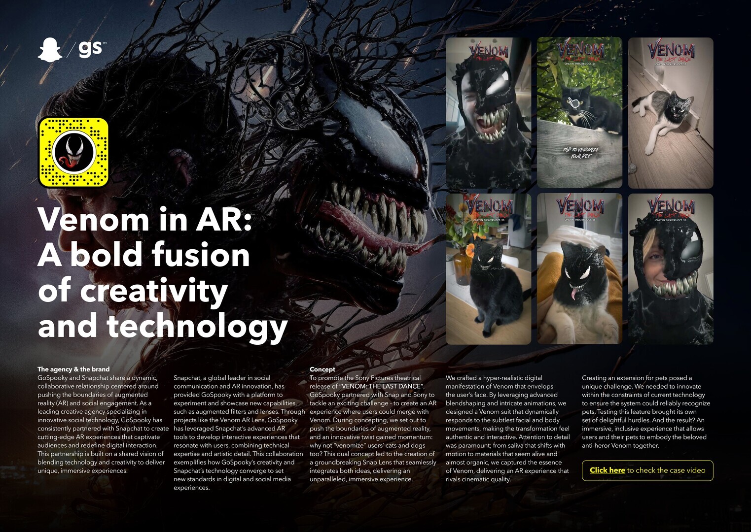 Venom: The last Dance AR Experience