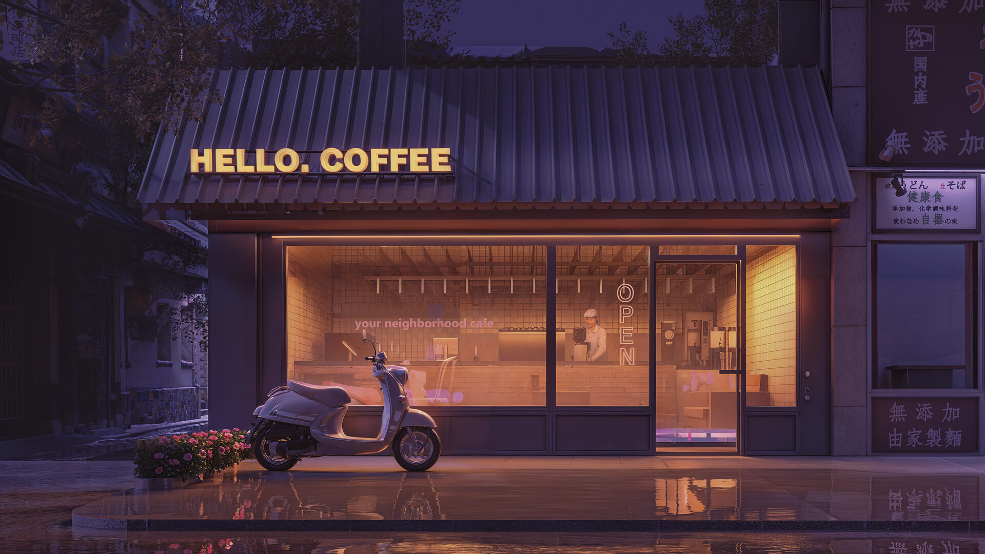 ArtStation - Hello, Coffee