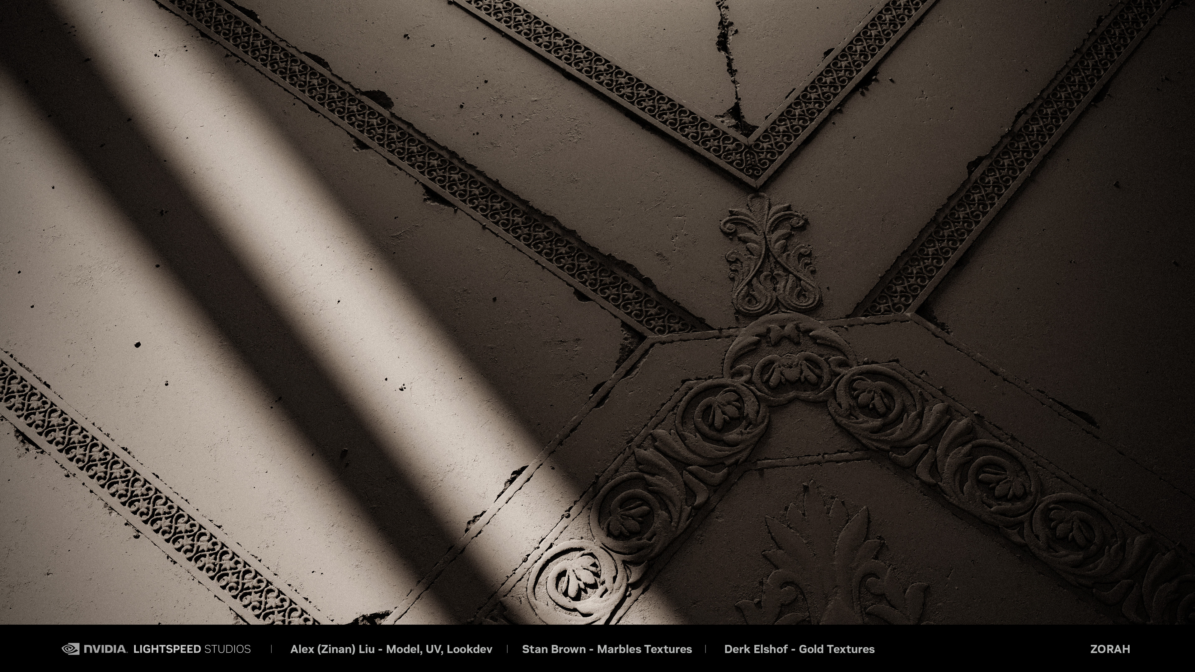 Clay render captured in UE5