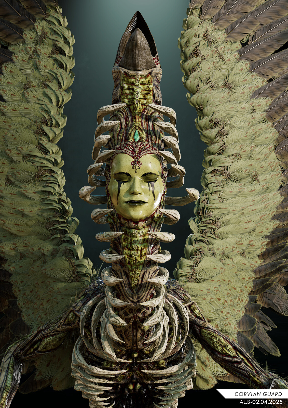 CORVIAN GUARD - Game Ready Creature 2025