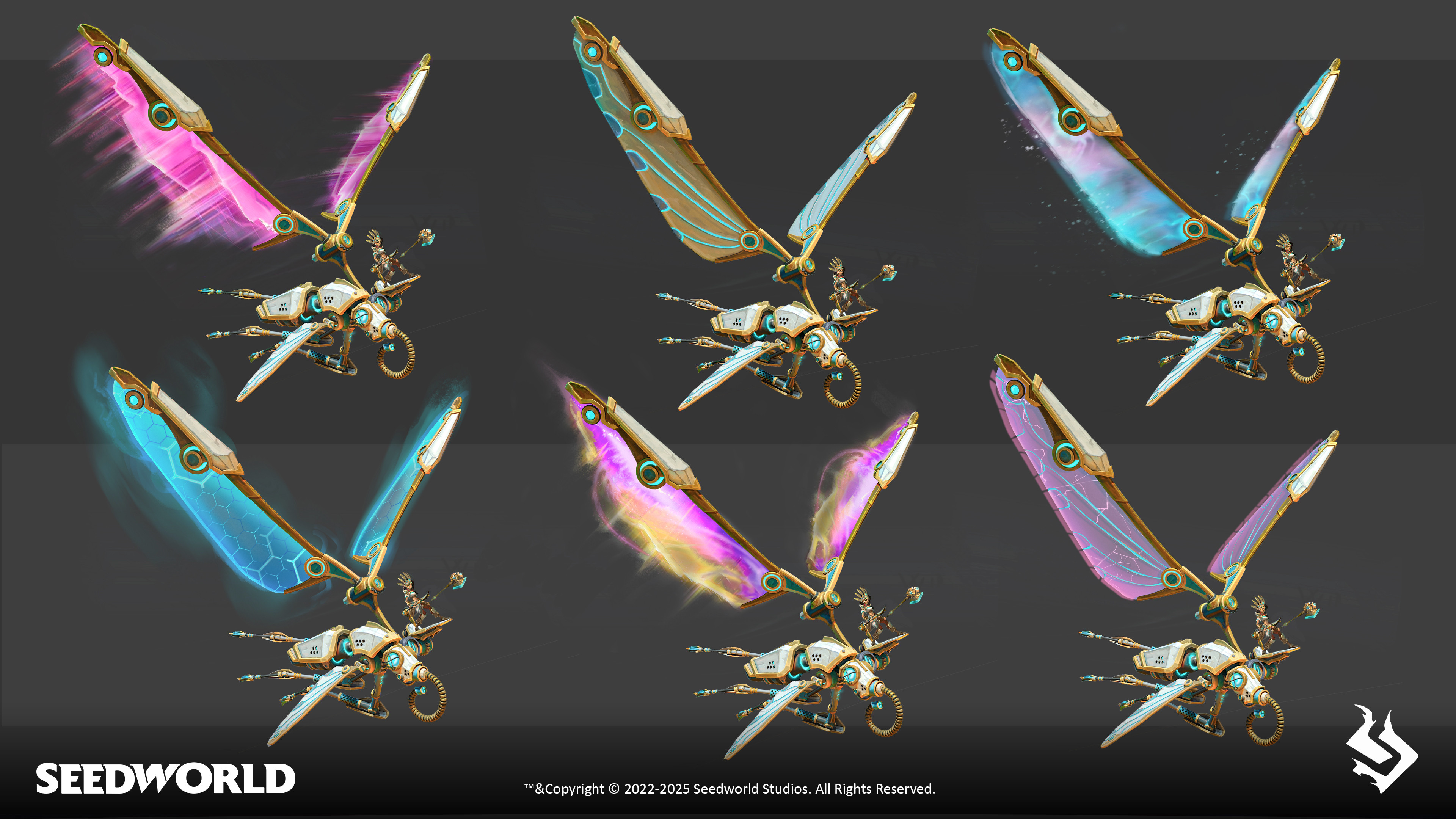 Skyrider VFX concepts wings