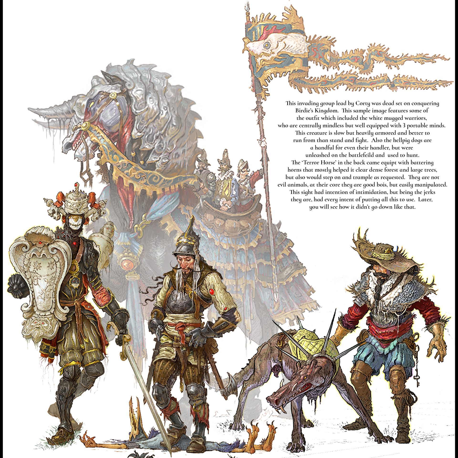 ArtStation - Crew (Invader types)