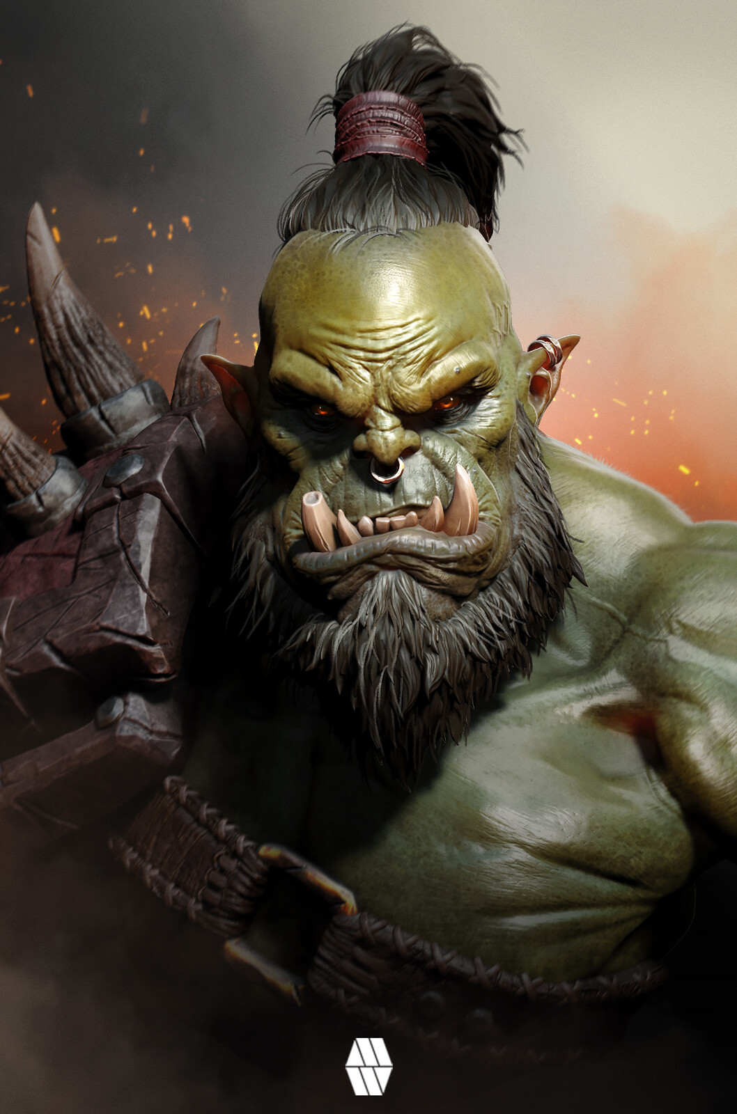 An Enemy Emerges - 'Orc Bust' Live Stream Concept 