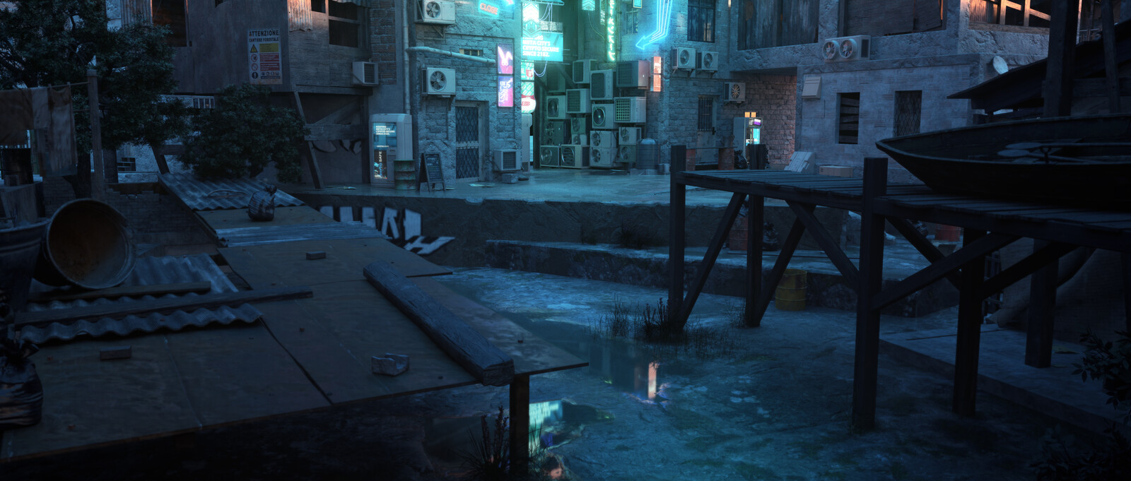 Slum - The Neon Alley part 2