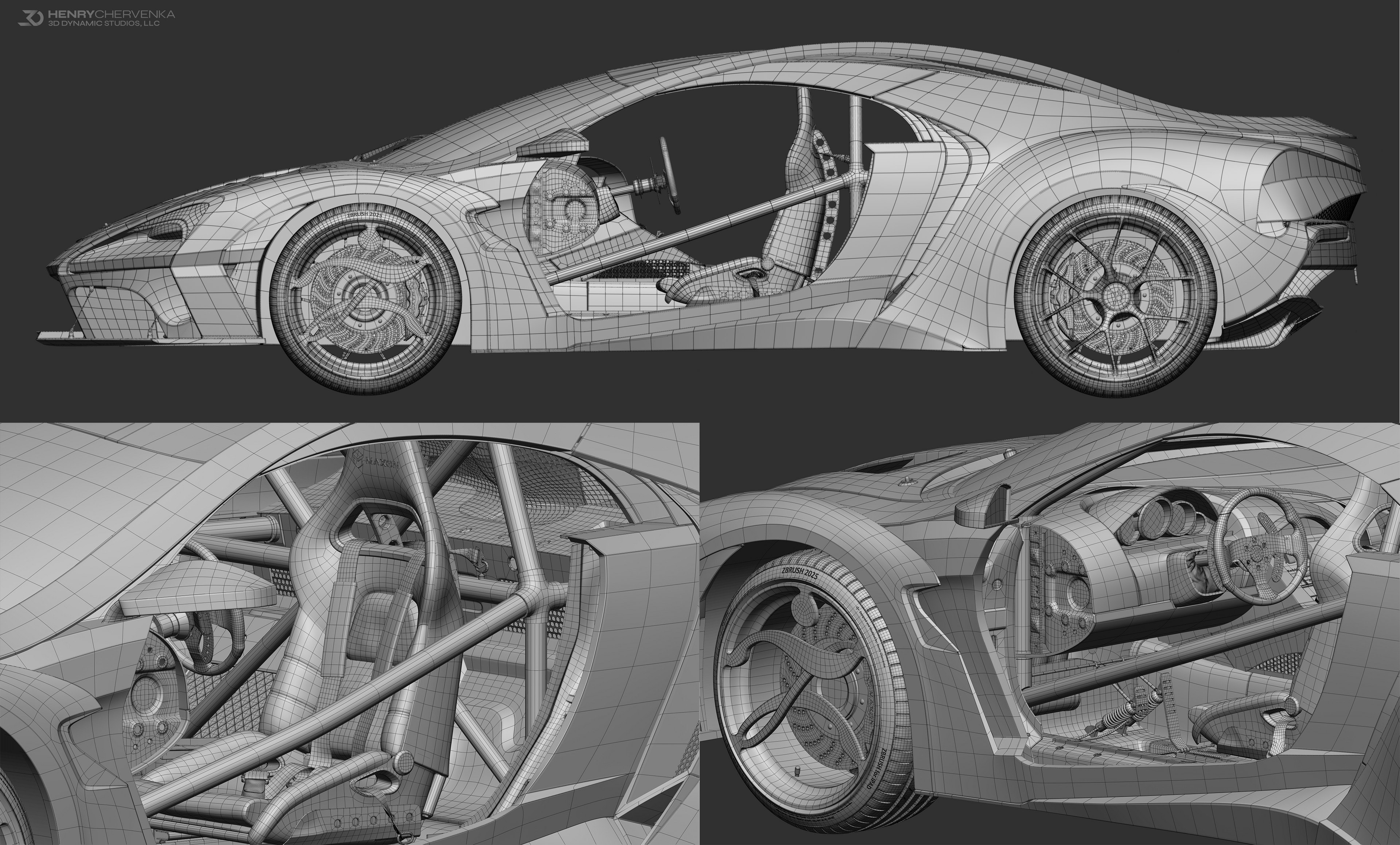 ArtStation - ZRide | ZBrush 2025 Pro Project