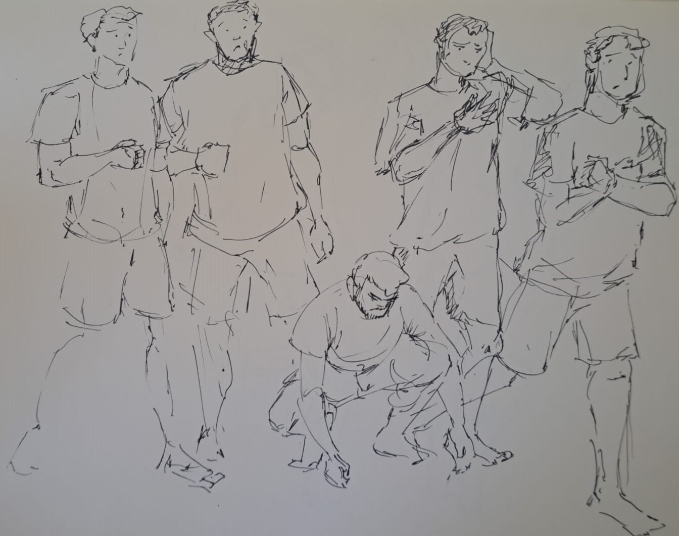 1 min per pose