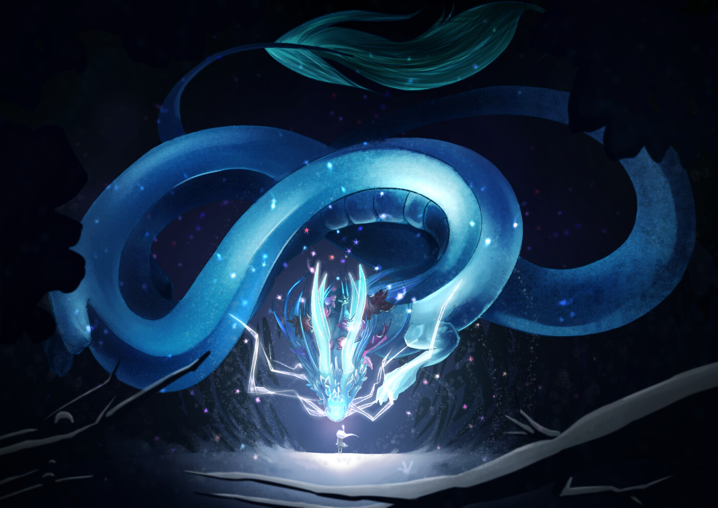 ArtStation - Winter Dragon