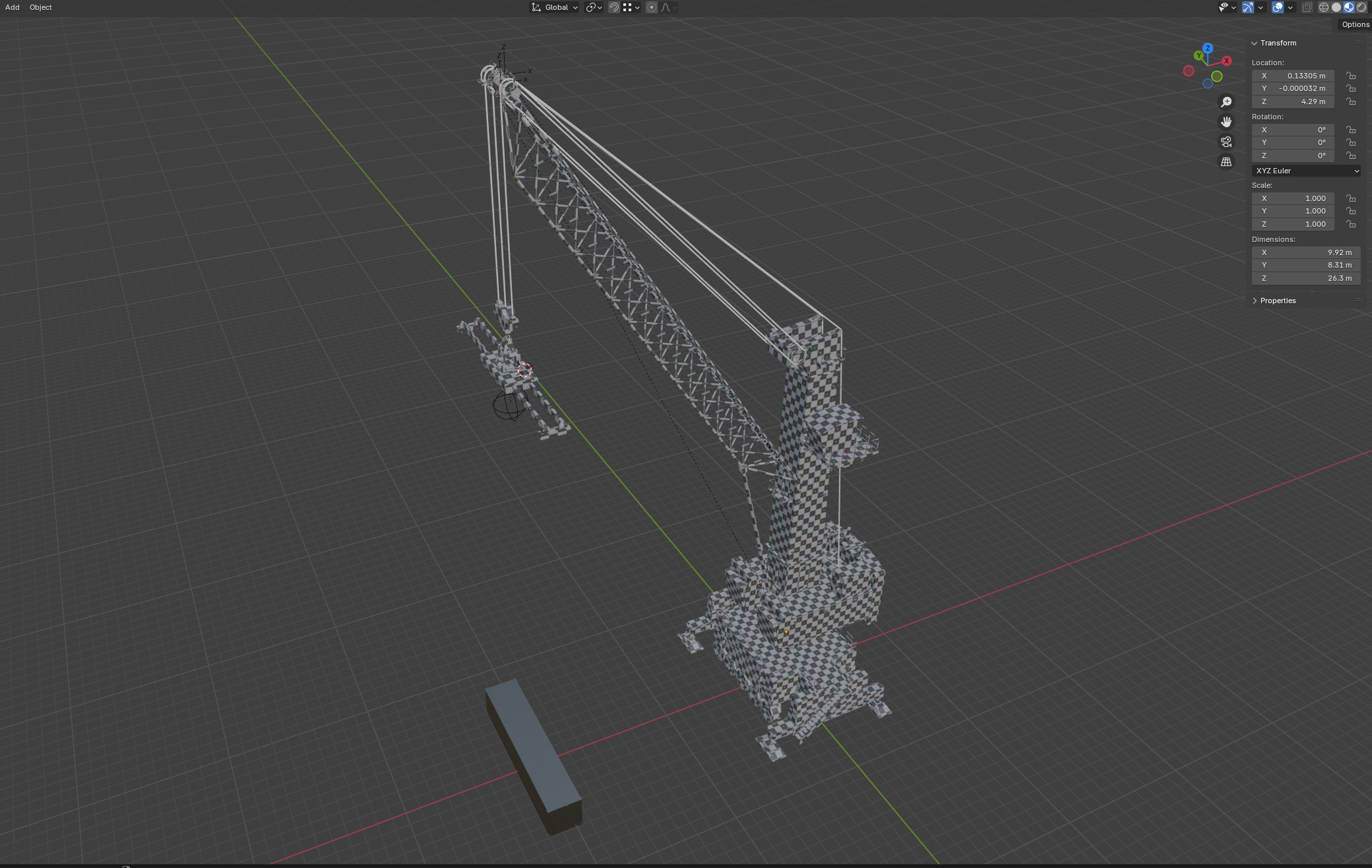 Container-Ship Crane