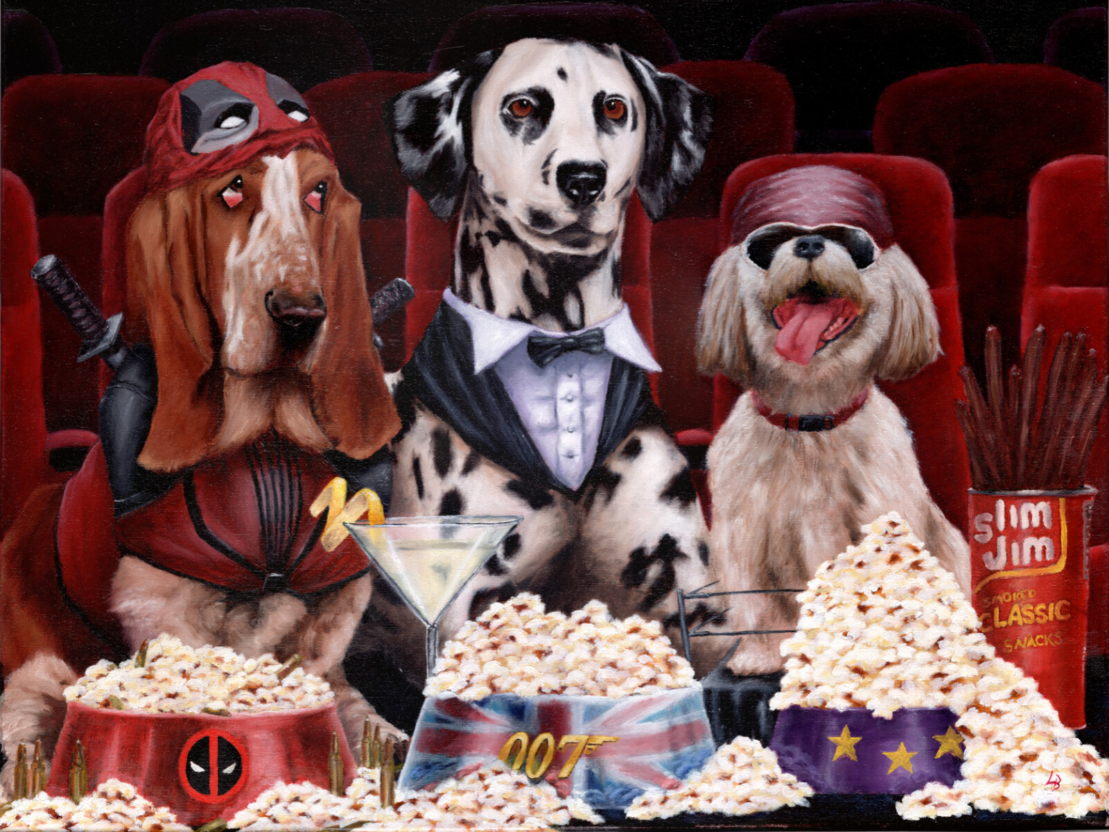 Dogs Watching Movies
