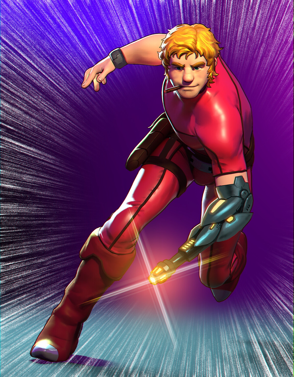 ArtStation - Space Adventure Cobra コブラ - Fan Art