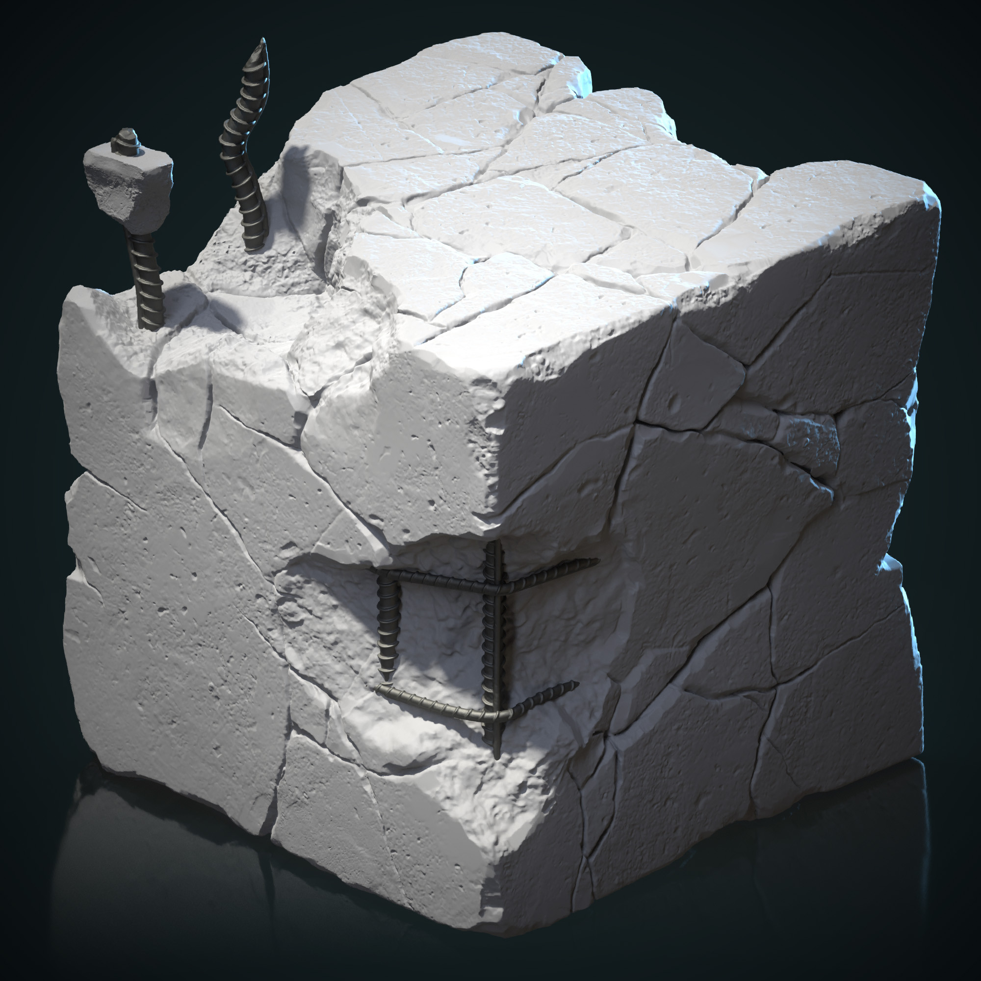 Concrete Damaged 