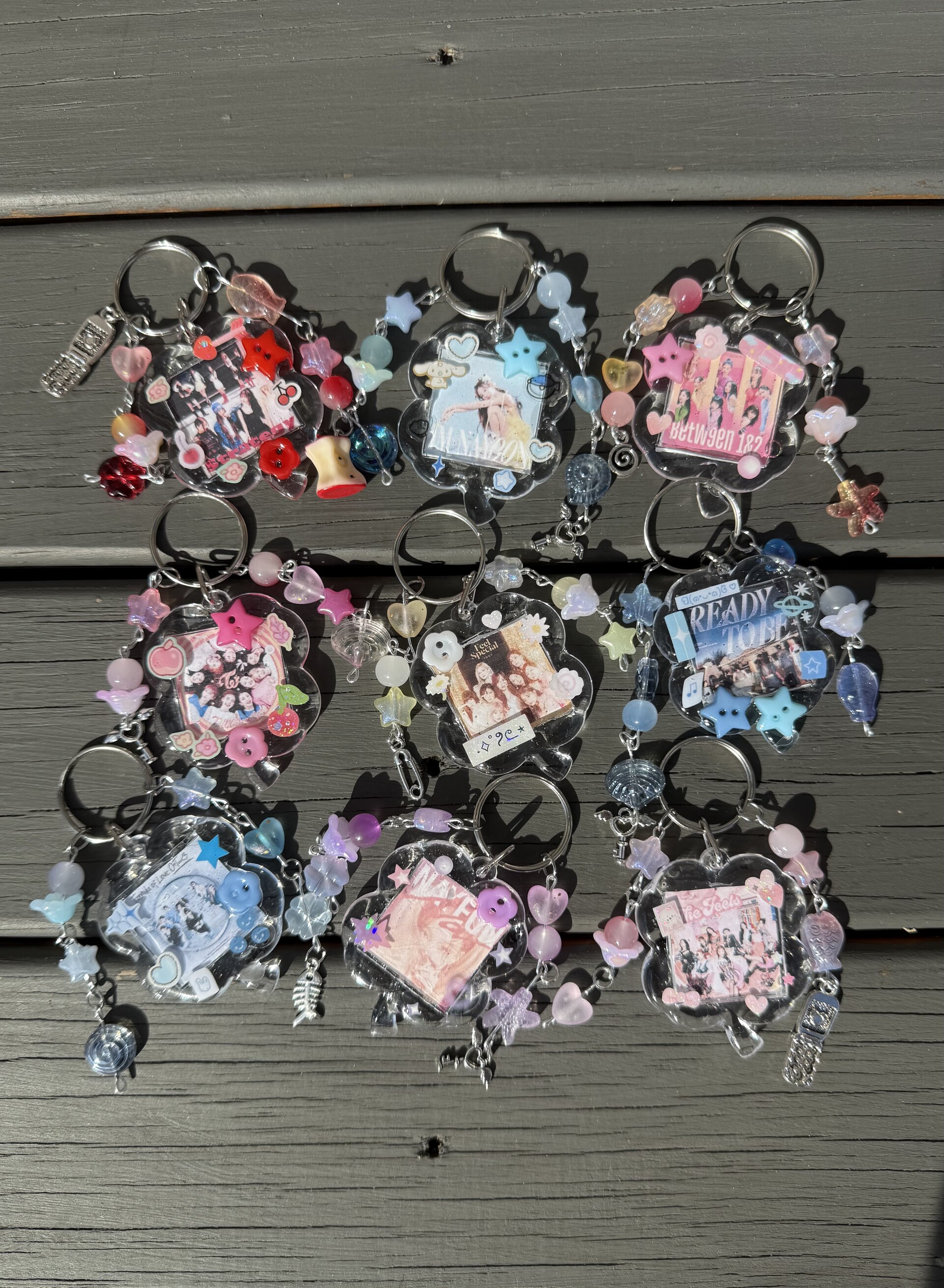 ArtStation - twice album cover keychains
