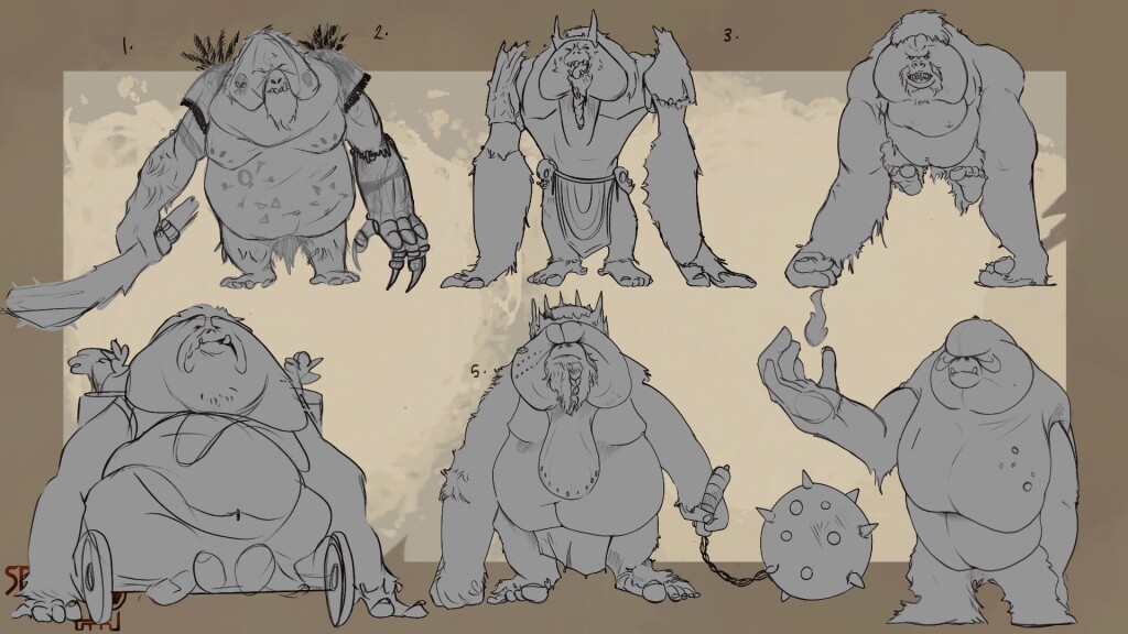 Iteration into Large legendary Character