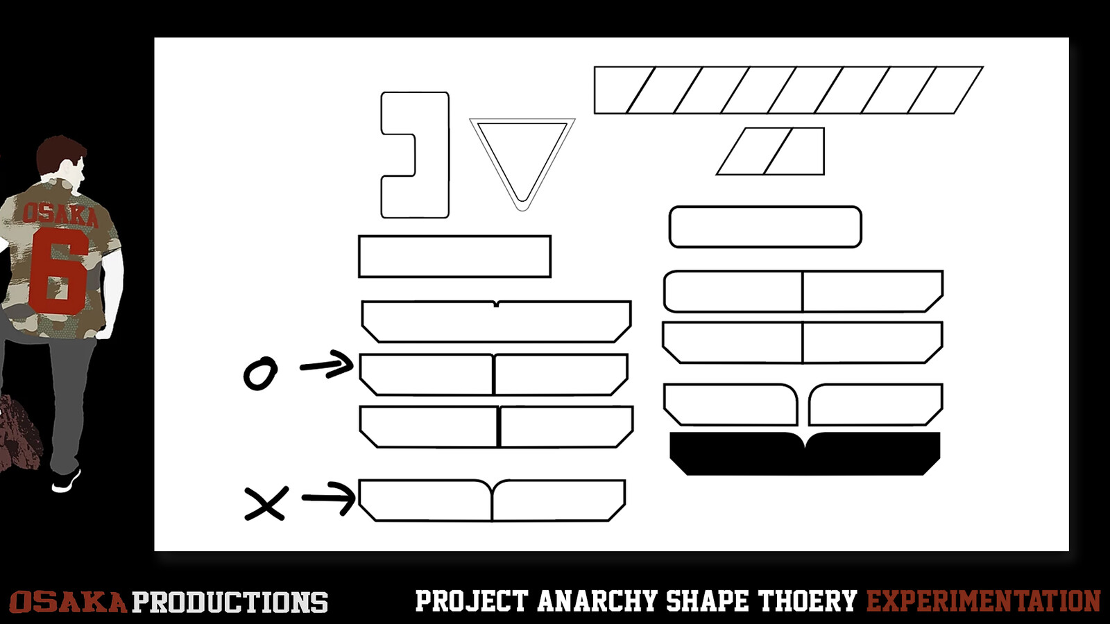Finalized Button Shape Theory drafted in Illustrator.