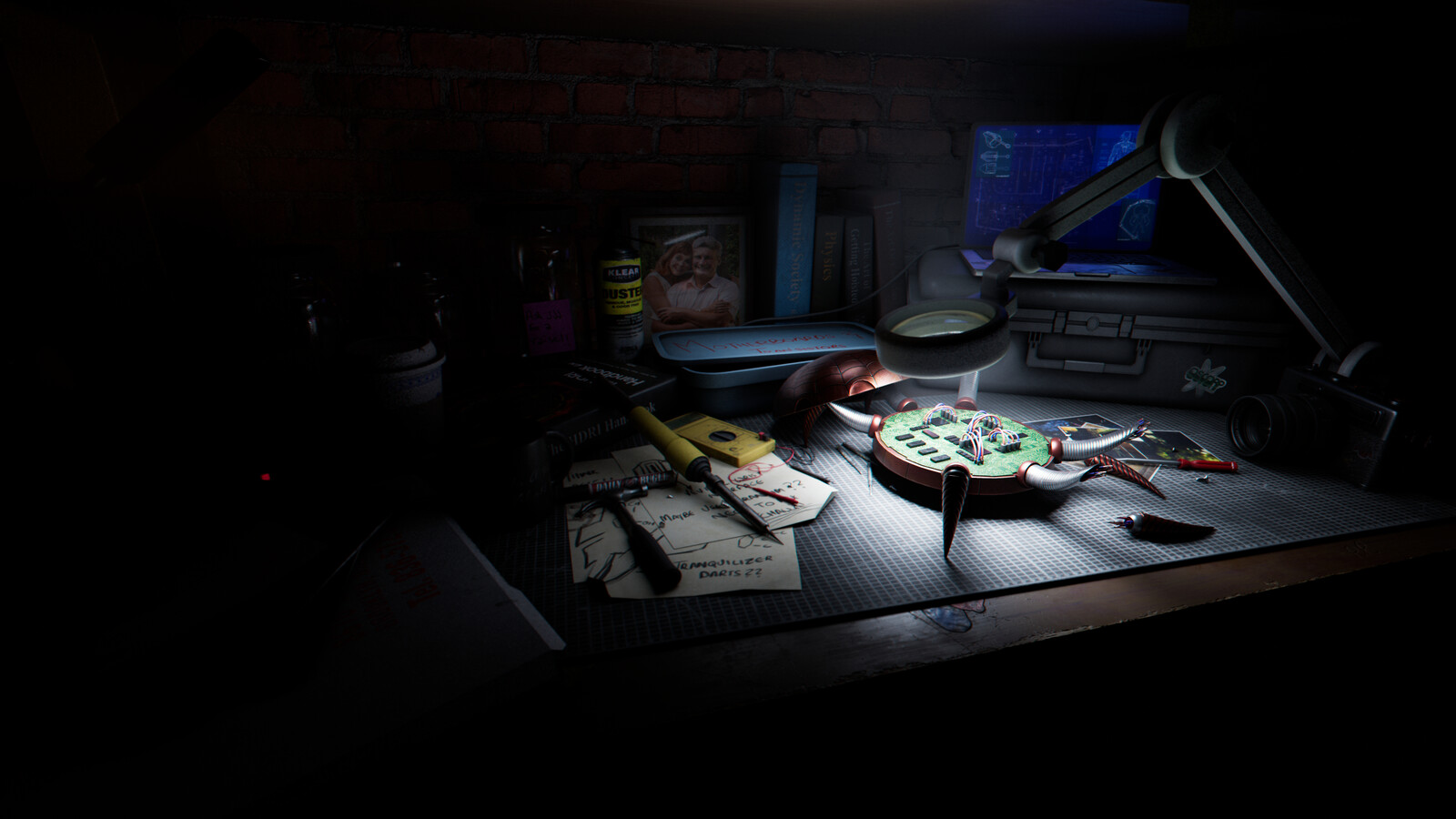 Wanted to try out a different lighting setup