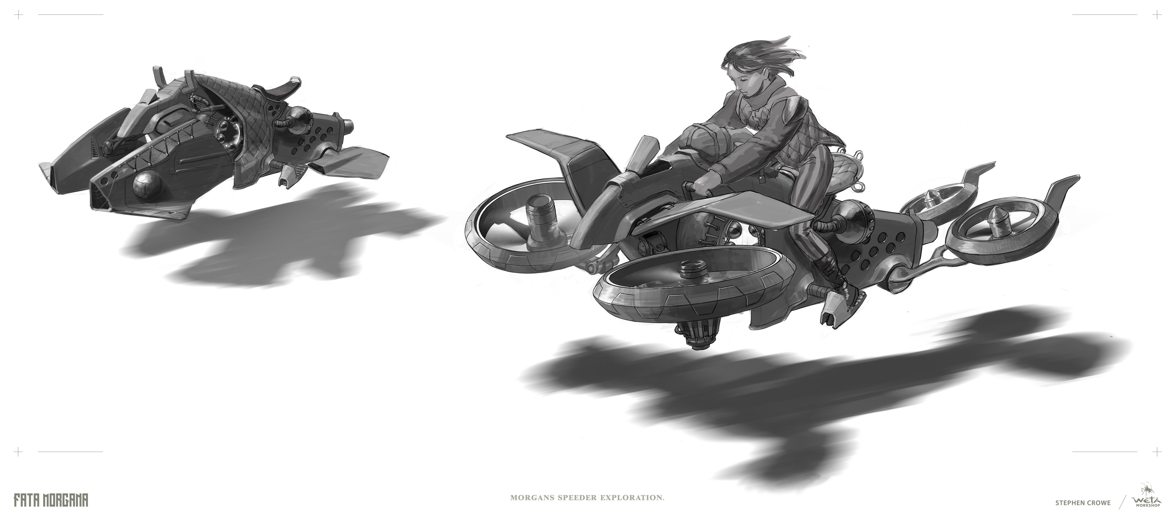 Morgan's Speeder
Artist: Stephen Crowe