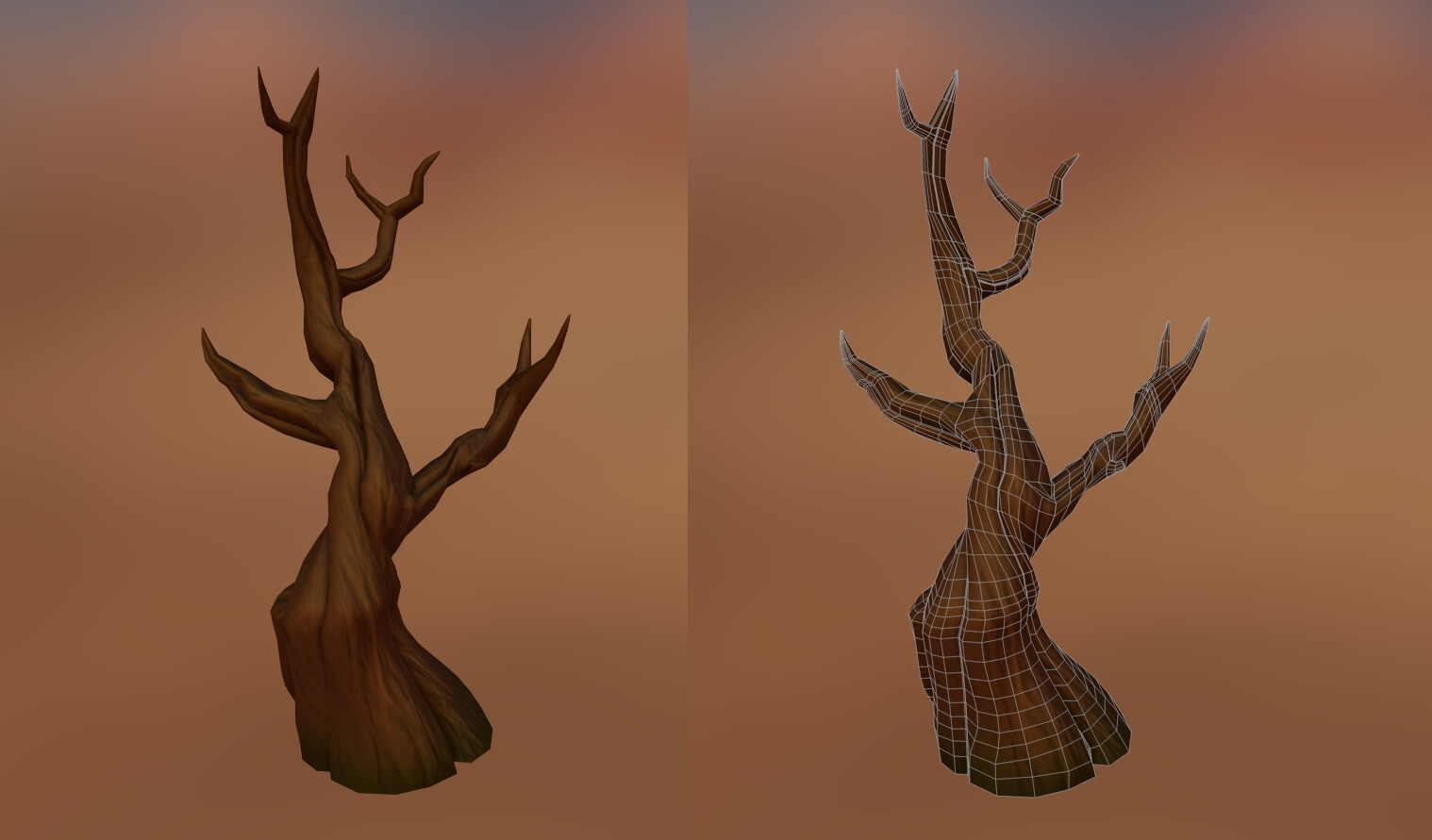 Hero tree
Made my own texture in substance for my portfolio