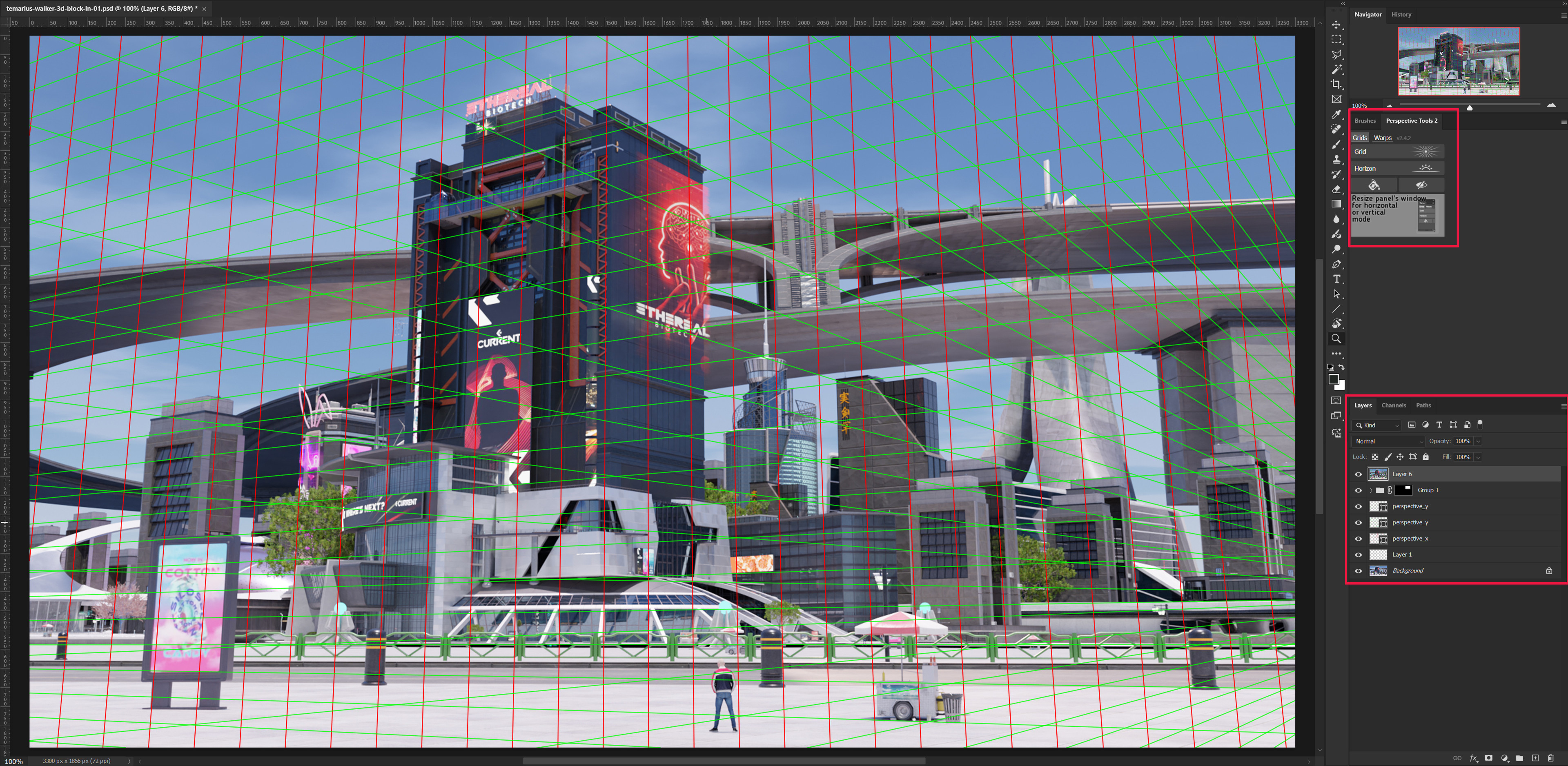 Perspective Set up