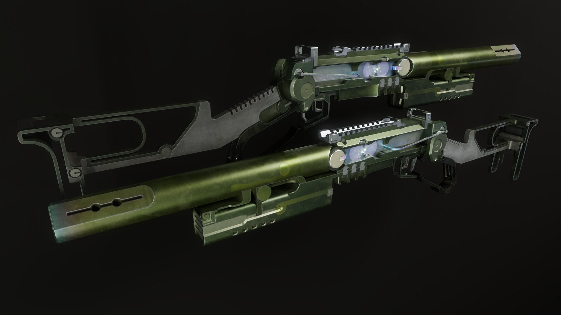 ArtStation - Hard Surface Gun Design