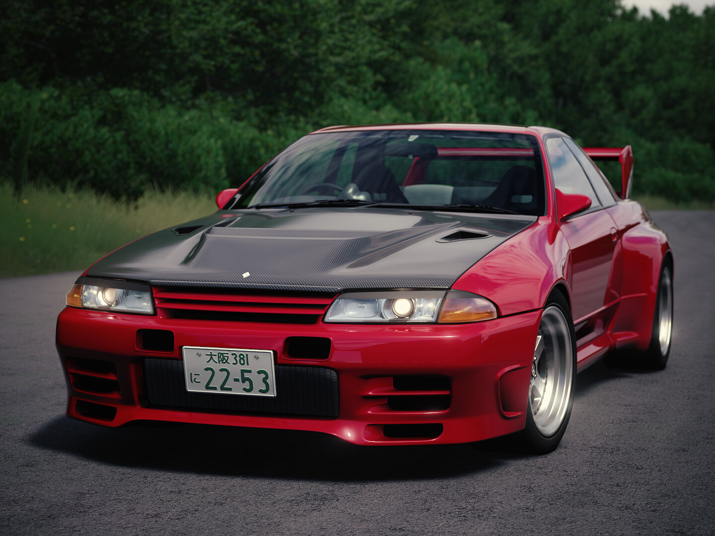 ArtStation - R32 GT-R Super Widebody
